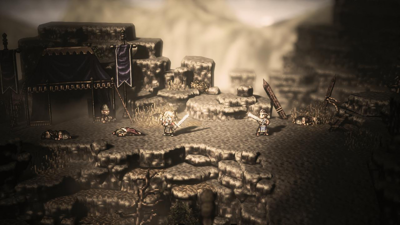 Nintendo Switch Octopath Traveler (Asian)