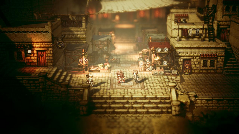 Nintendo Switch Octopath Traveler (Asian)