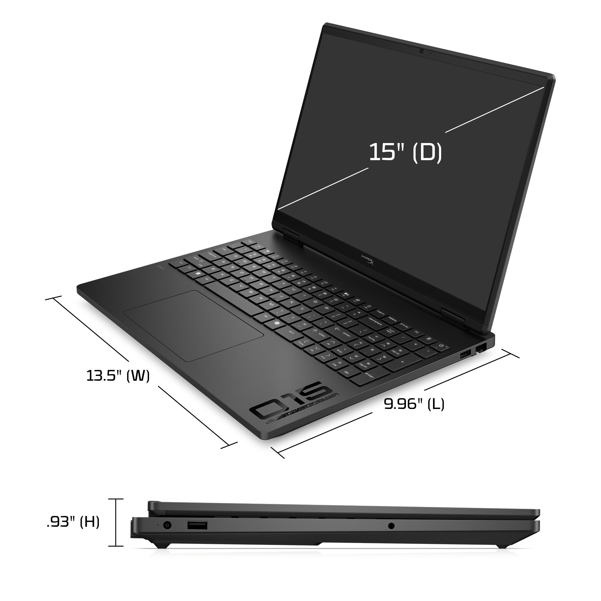 HP HyperX OMEN 15-gb0059AX Gaming Laptop (Shadow Black)