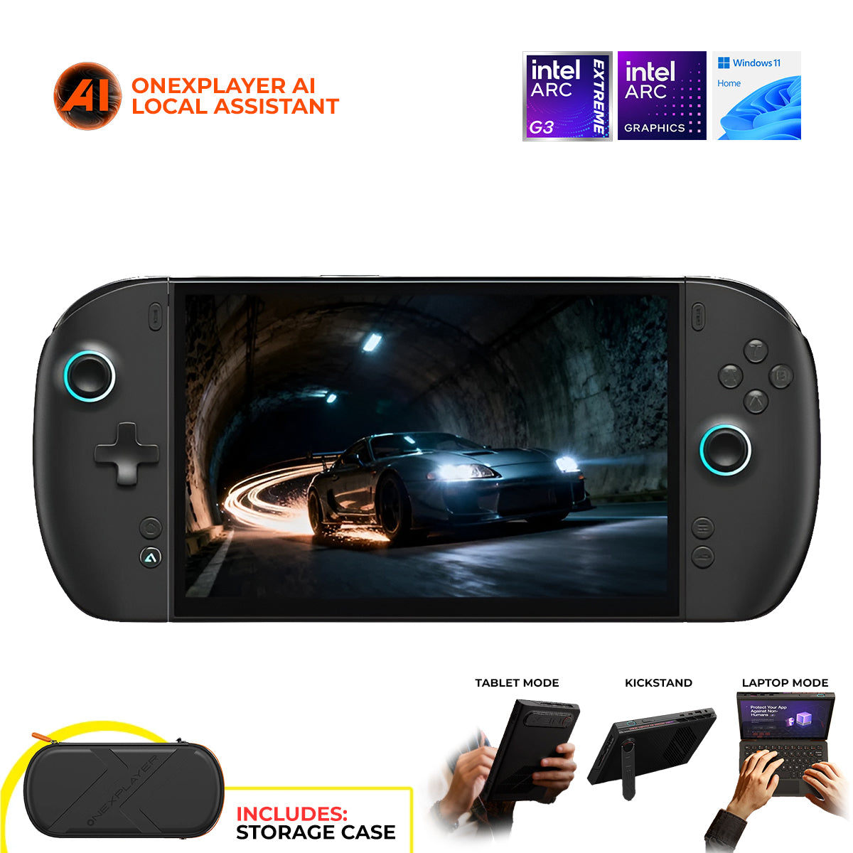 OneXPlayer 3 Intel Arc G3 Extreme 8.8" (1920X1200) AMOLED Display 144Hz Handheld Console