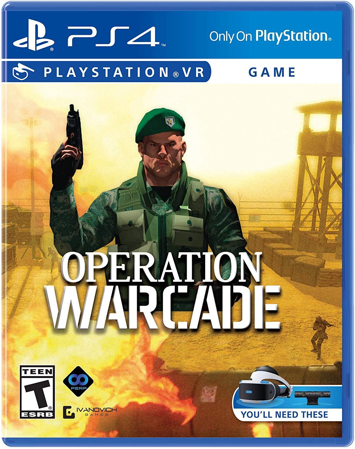 PS4 Operation Warcade VR All
