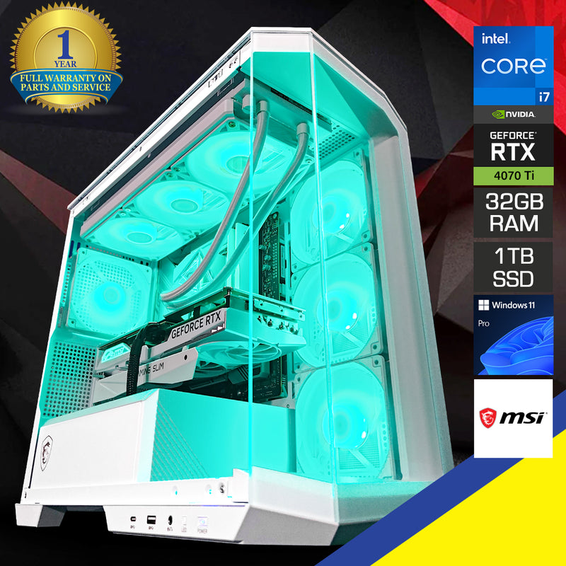 Optima MAG Pano M100R V2 White Desktop Gaming PC