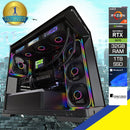 Optima D300 Black Desktop Gaming PC