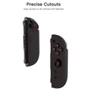 OIVO Silicone Case for Nintendo Switch 2 Joy-Con (Black, Blue/Orange)