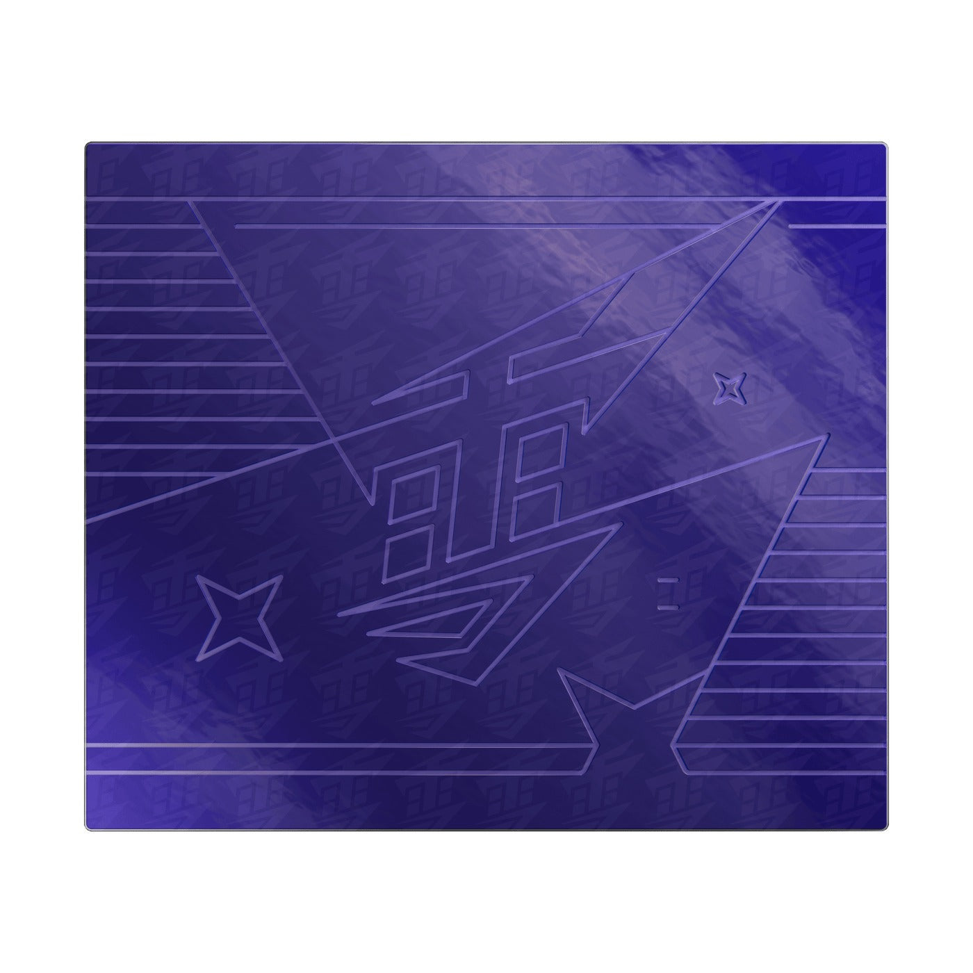 Yuki Aim x Mecha Glass Mousepad (490x420x2.8mm)
