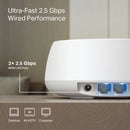 TP-Link Deco BE25 BE5000 Whole Home Mesh WiFi 7 System