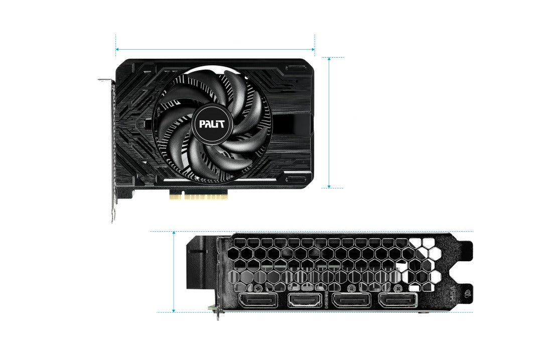 Palit GeForce RTX 4060 Storm X 8GB GDDR6 128-Bit 3-DP HDMI Graphics Card