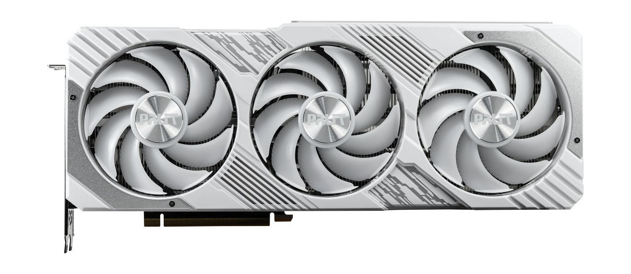 Palit GeForce RTX 4070 TI GamingPro OC 12GB GDDR6X 192Bit 3-DP HDMI Graphics Card (White)