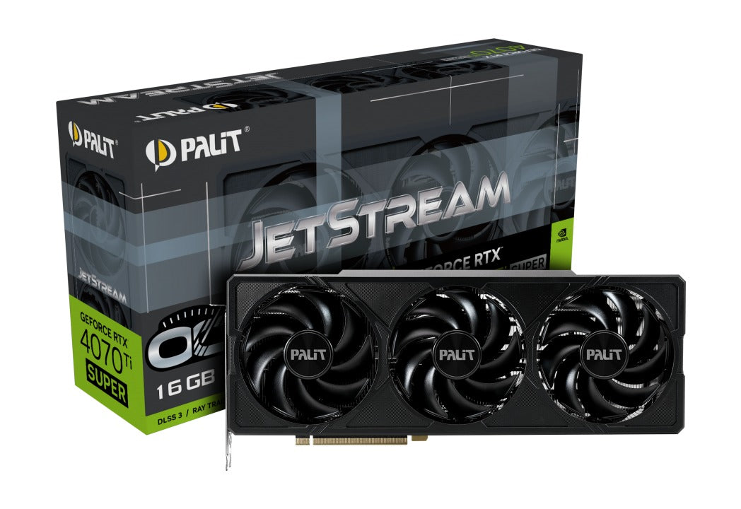 Palit GeForce RTX 4070 TI Super Jetstream OC 16GB GDDR6X Graphics Card