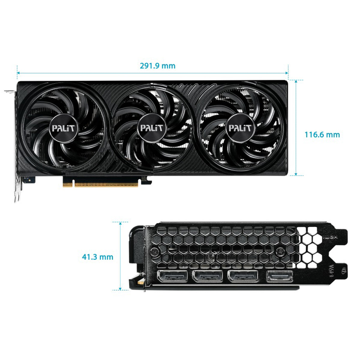 PALIT GeForce RTX 5060 Ti Infinity 3 OC 16GB GDDR7 Graphics Card