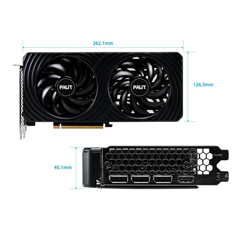 Palit GeForce RTX 5060 Ti Dual 8GB GDDR7 Graphics Card