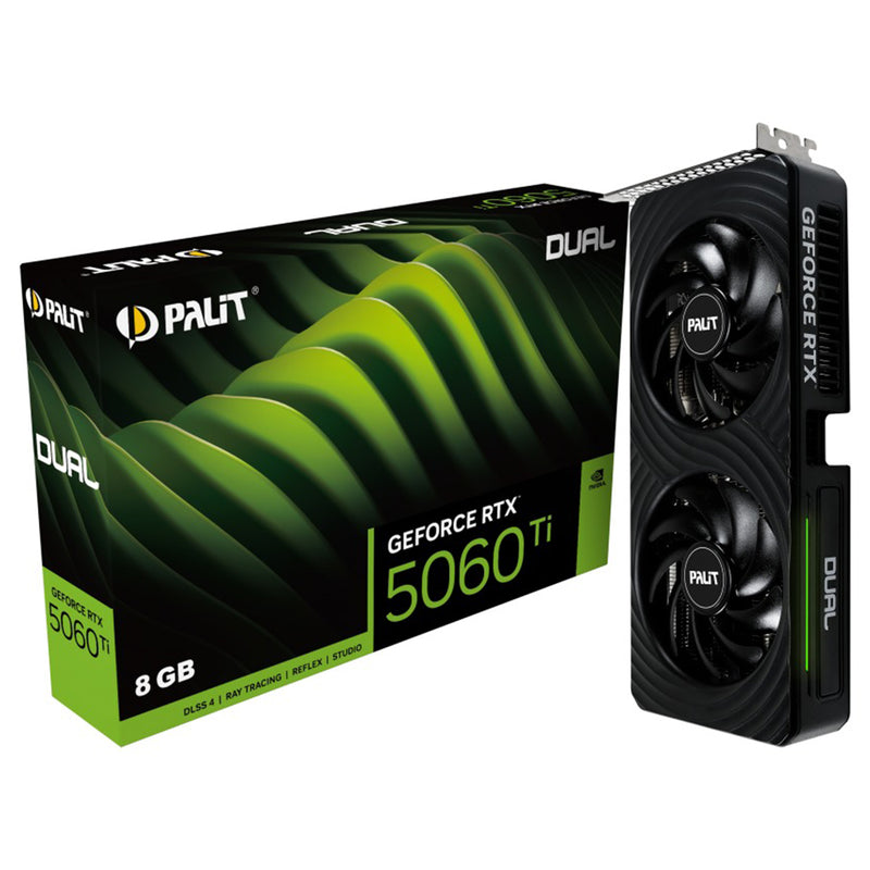 Palit GeForce RTX 5060 Ti Dual 8GB GDDR7 Graphics Card
