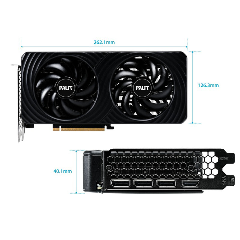 Palit GeForce RTX 5060 Dual 8GB GDDR7 Graphics Card