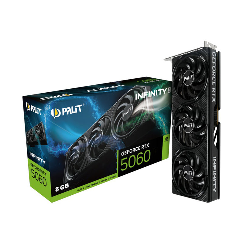 Palit GeForce RTX 5060 Infinity 3 8GB GDDR7 Graphics Card