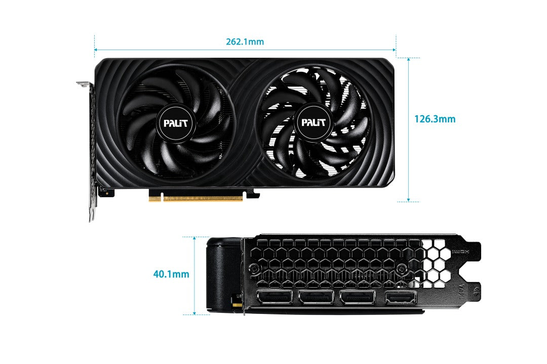 Palit GeForce RTX 5050 Dual 8GB GDDR6 Graphics Card
