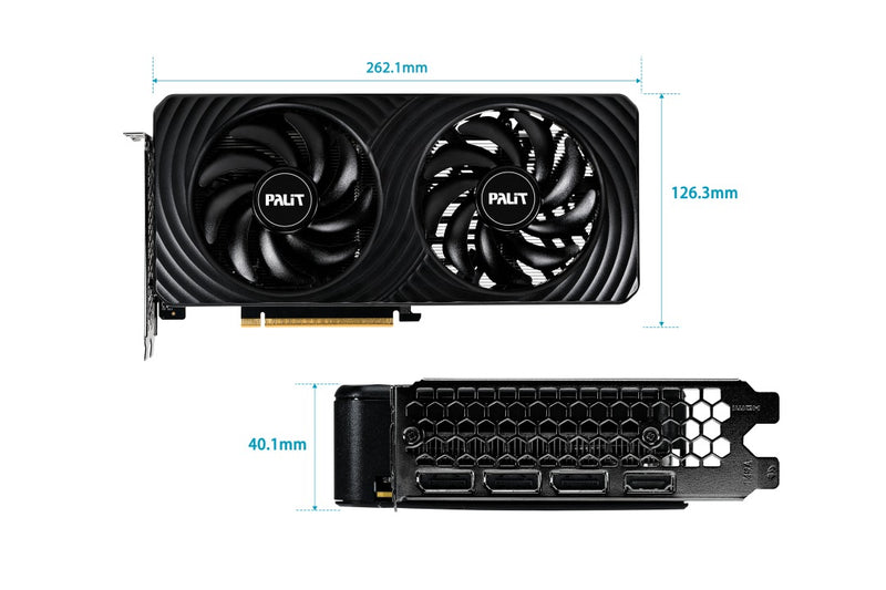 Palit GeForce RTX 5050 Dual 8GB GDDR6 Graphics Card