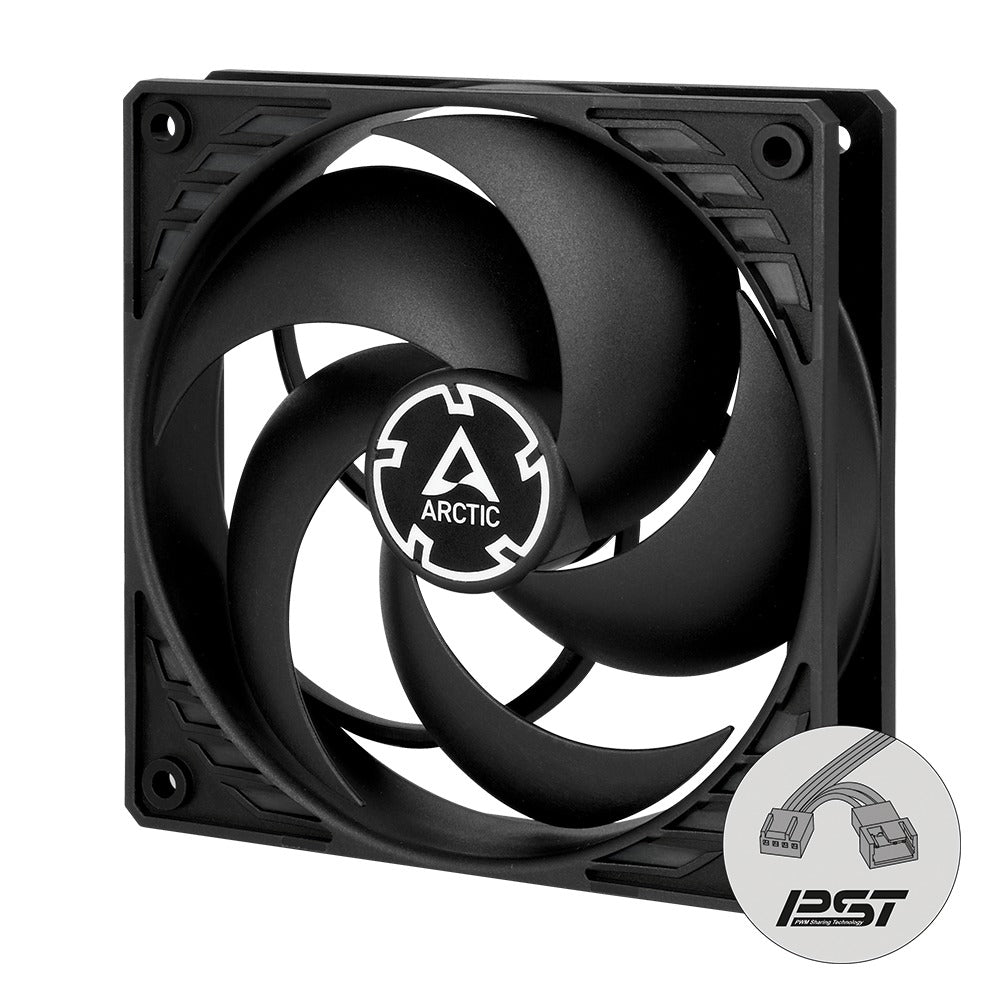 Arctic P12 PWM PST CO 120mm PWM Fan with Cable Splitter for Continuous Operation