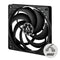 Arctic P12 Slim PWM PST | 120mm Low-Profile PWM Fan with Cable Splitter Single fan (Black)