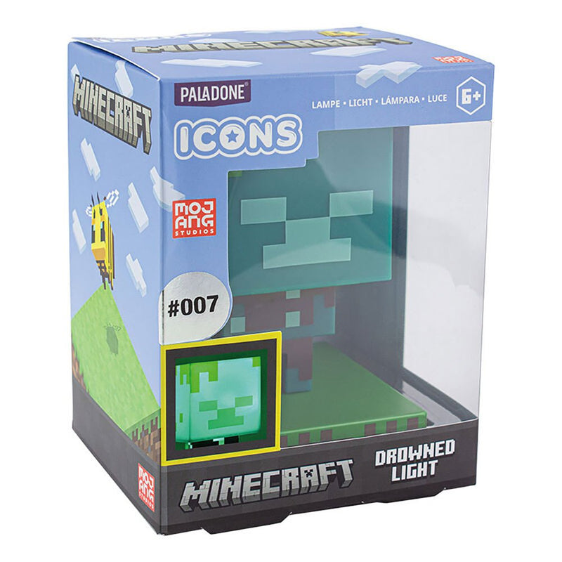 Paladone Minecraft Drowned Zombie Icons Light (PP7999MCF)