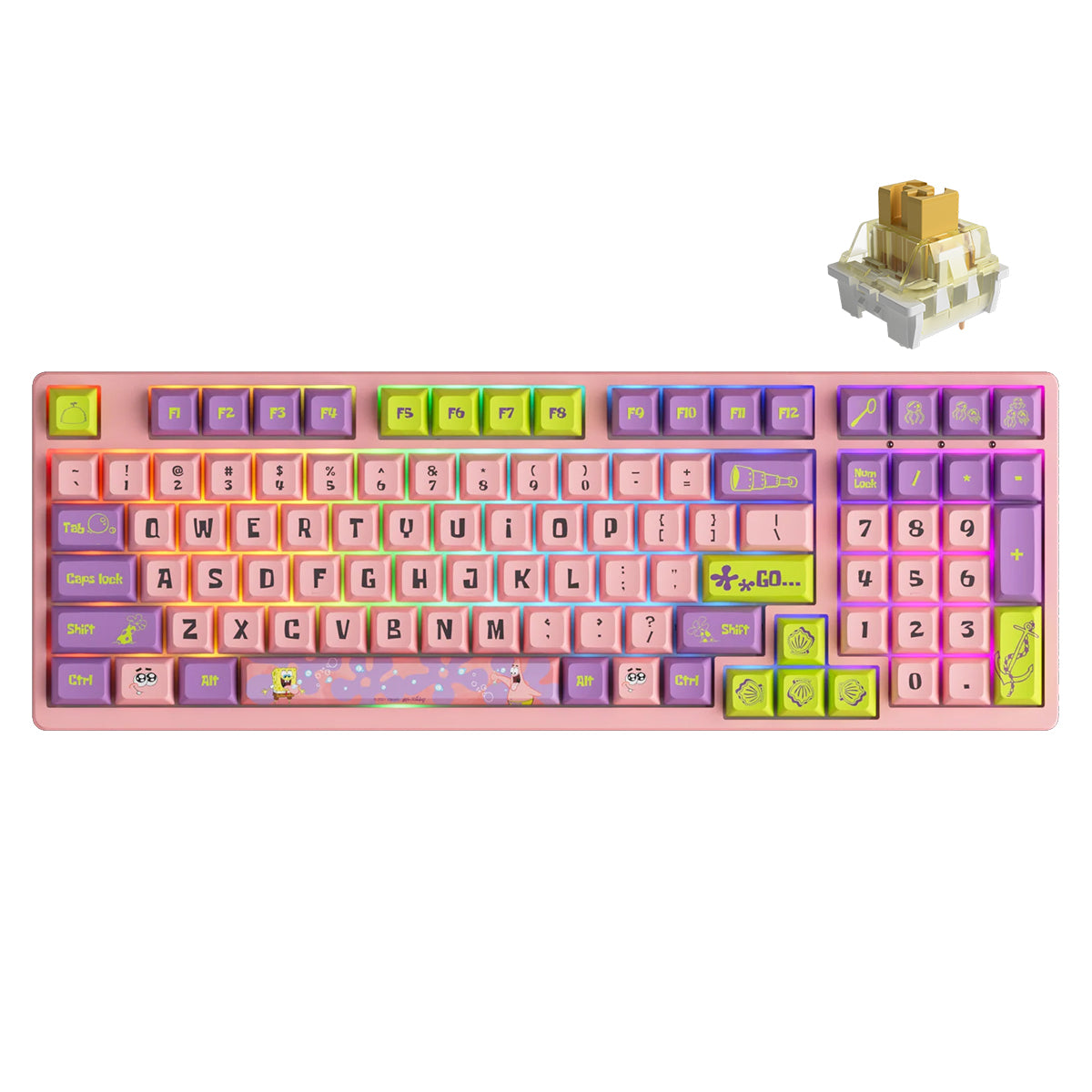 Akko Patrick 3098S RGB Wired Mechanical Keyboard (Akko CS Sponge)