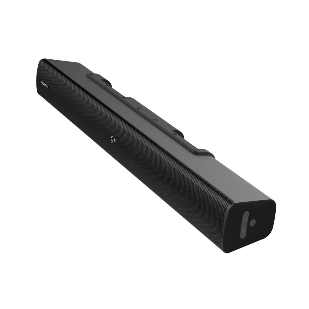 Creative Stage V2 2.1 Soundbar & Subwoofer with Clear Dialog & Surround by Sound Blaster for TV & Desktop Monitor (Black)