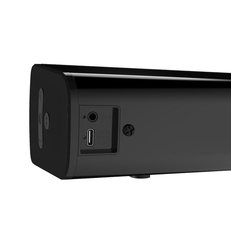 Creative Stage Air V2 Compact Under-Monitor USB Soundbar With Bluetooth (Black)