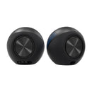 Pebble X 2.0 Channel USB Type-C Computer Speakers (Black)