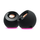Creative Pebble Pro Minimalist 2.0 USB-C Speakers With Bluetooth 5.3 & Customizable RGB Lighting