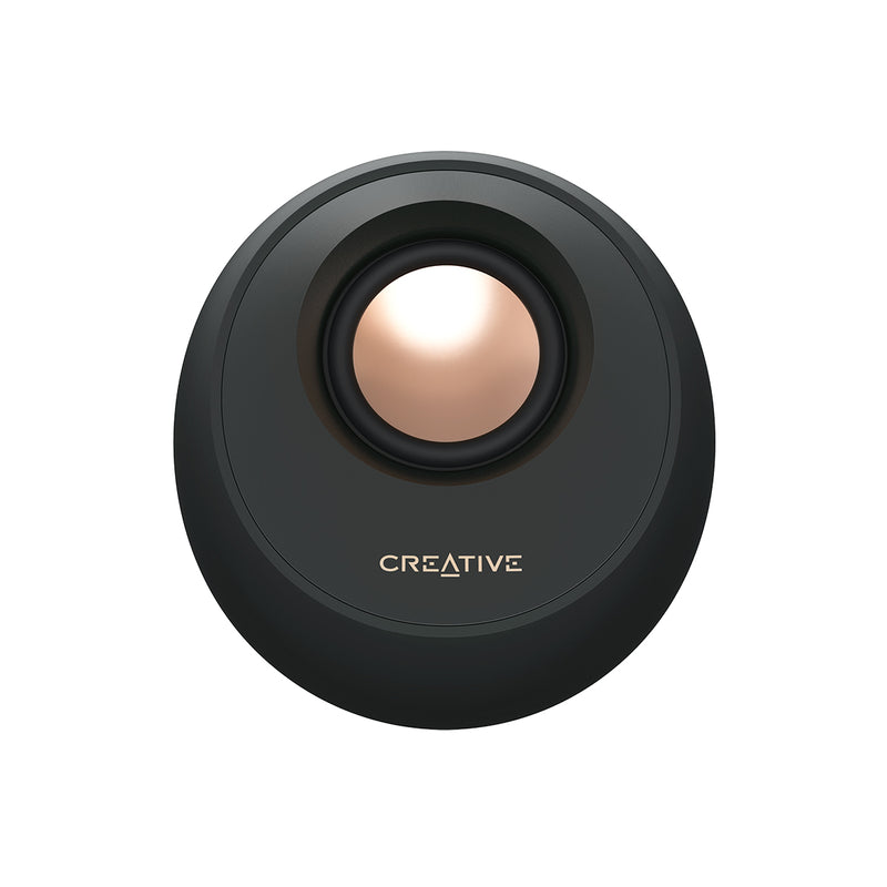 Creative Pebble Pro Minimalist 2.0 USB-C Speakers With Bluetooth 5.3 & Customizable RGB Lighting
