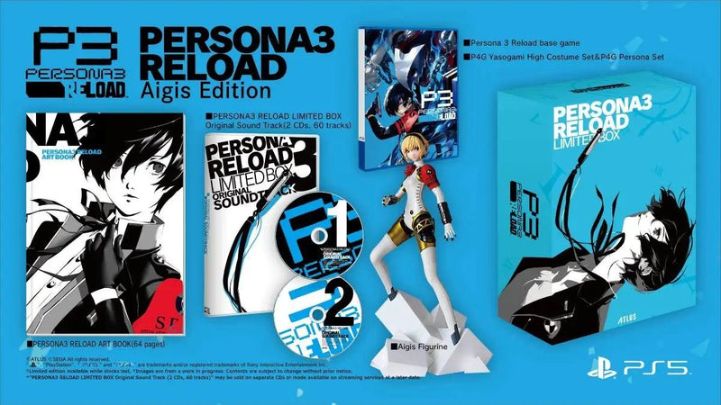PS5 Persona 3 Reload Aigis Edition (Chinese Version*)