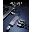 Orico YSA5-U3 4-Port Mini USB 3.0 Hub - 0.3M (Dark Grey)
