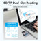 Vention 2-in-1 USB 3.0-A SD & TF Card Reader (CLIH0)