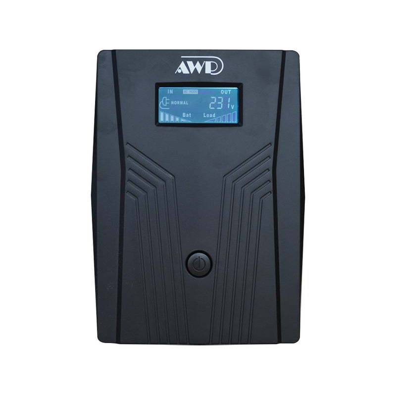 AWP Aide Pro LCD 2000VA 1200W Line-Interactive UPS with Stabilizer