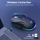 Onikuma CW917 RGB Dual-Mode Gaming Mouse