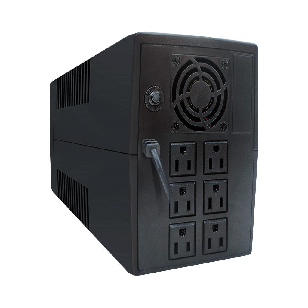 AWP Aide Pro LCD 2000VA 1200W Line-Interactive UPS with Stabilizer