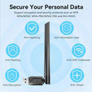 Vention USB 2.0 Type-A Wi-Fi & Bluetooth 5.0 Adapter (KDUB0)