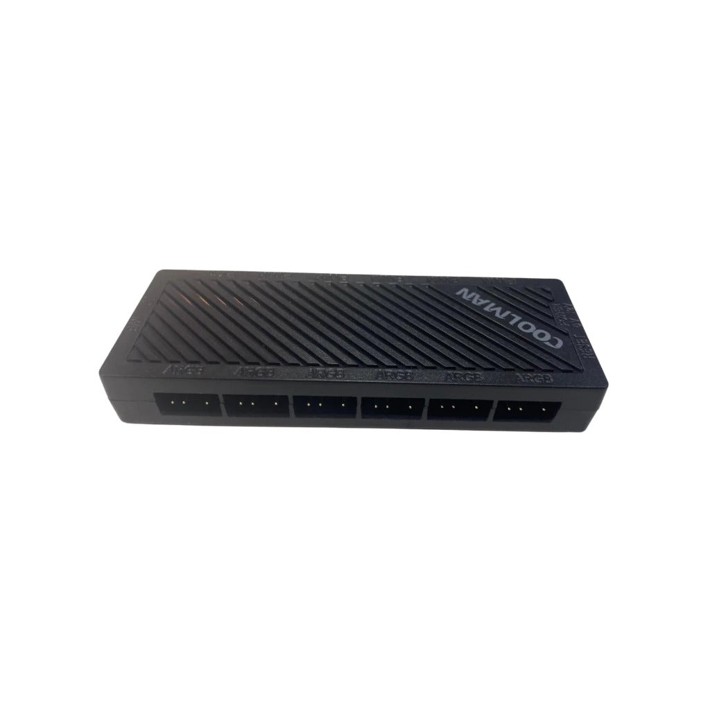 Coolman FH6-PWM Controller Pulse Hub 5V 6CH (Black)