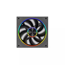 Coolman Drift Fury CM-06SF 120mm Regular ARGB Cooling Fan (Black, White)