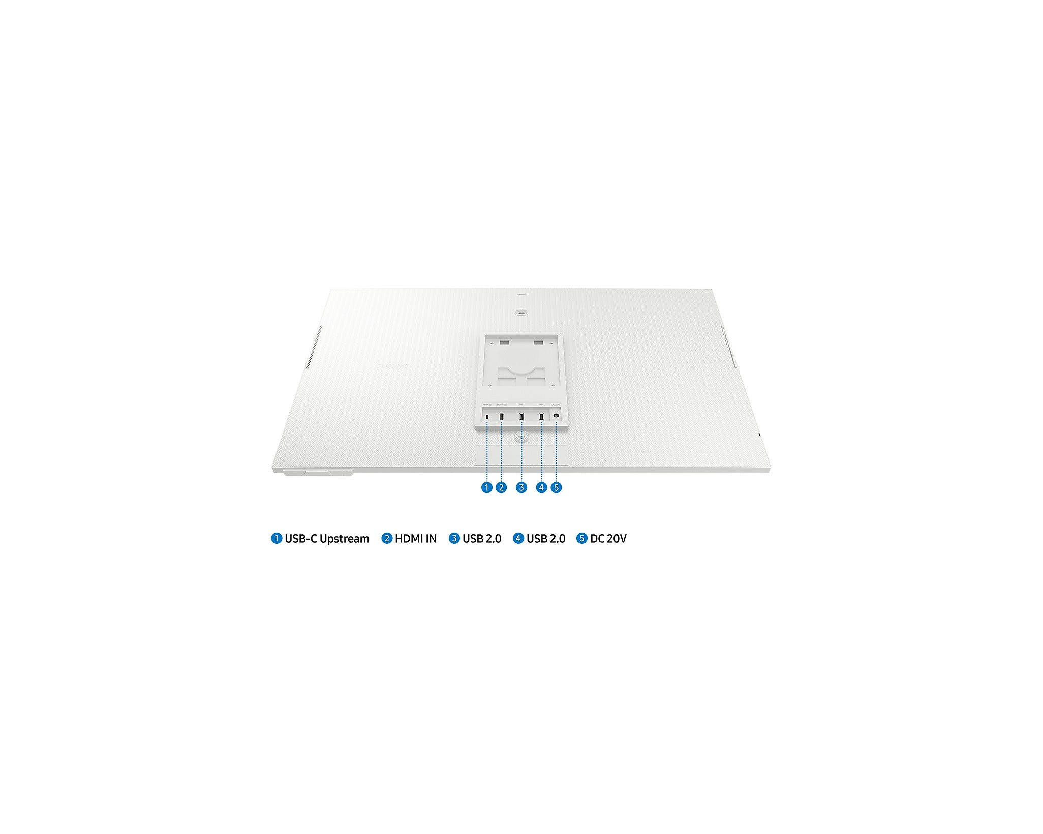 Samsung LS32DM801UEXXP 32" 4K (3840x2160) 60HZ 4ms (GtG) HDR10 VA Smart Monitor with 4K AI Upscaling