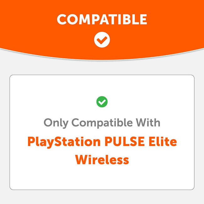 Wicked Cushions WC FreeZe Pulse Elite - Cooling Gel Earpads For PlayStation Pulse Elite Headset
