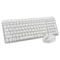Logitech MK250 Compact Wireless Mouse and Keyboard (Off-White) (920-013560)