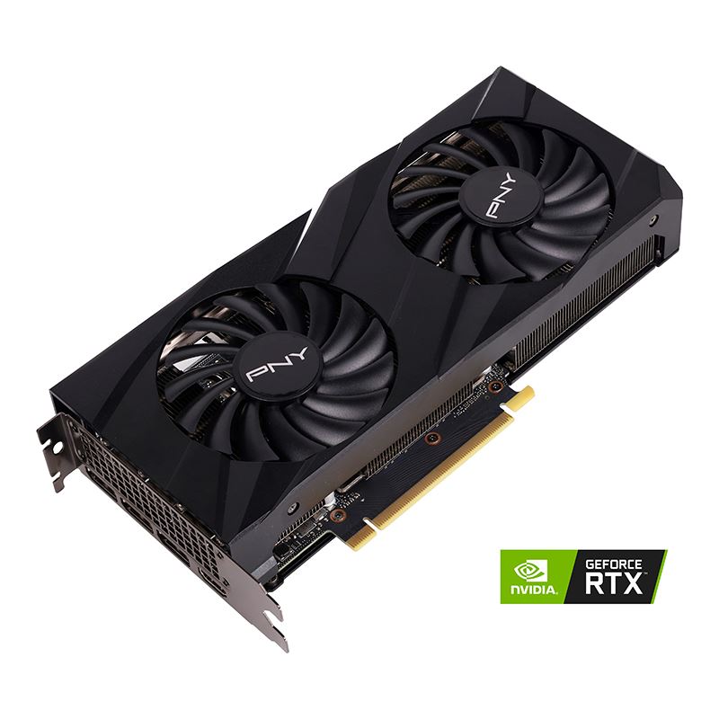 PNY GeForce RTX 3060 12GB Verto Dual Fan GDDR6 Graphics Card  (VCG306012DFBPB1)