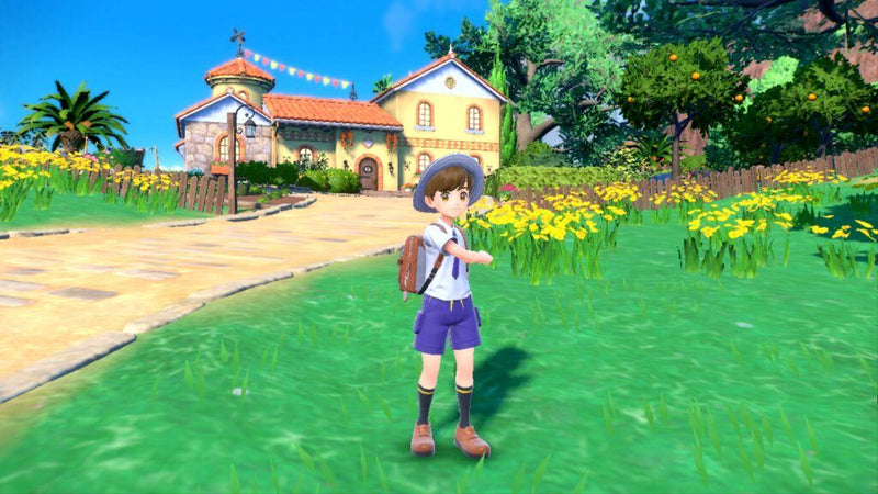 NSW Pokemon Scarlet + The Hidden Treasure of Area Zero DLC (US) (ENG/SP)
