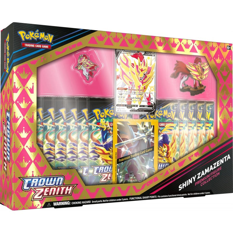 Sword & Shield Crown Zenith Shiny Zamazenta Premium Figure Collection