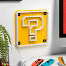 Paladone Super Mario Question Block Wall Mounted LED Neon Light (PP14712NNVN)