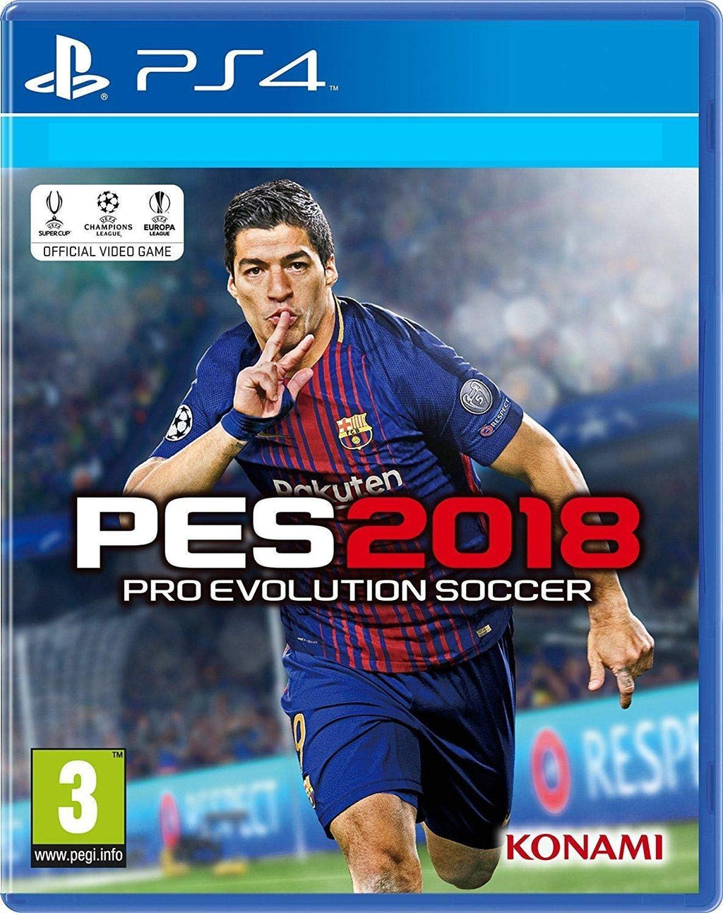 PS4 Pro Evolution Soccer 2018 - Main Image