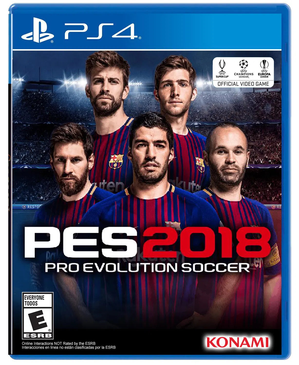 PS4 PRO EVOLUTION SOCCER 2018 PREMIUM EDITION ALL (ENG/FR/SP)