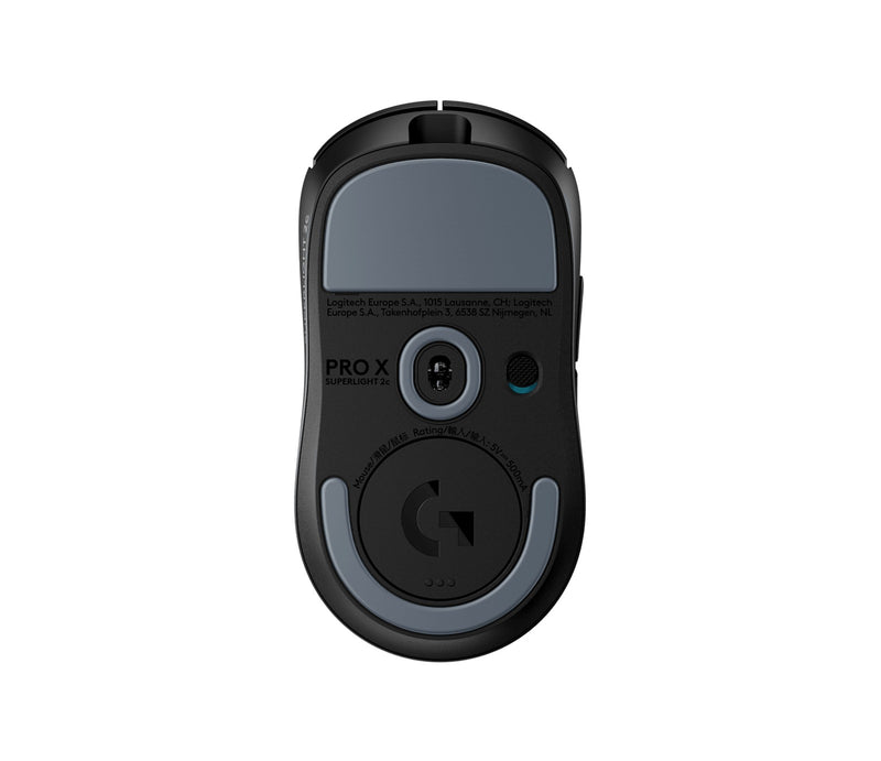 Logitech Pro X Superlight 2c Lightspeed Wireless Gaming Mouse (Black, White)