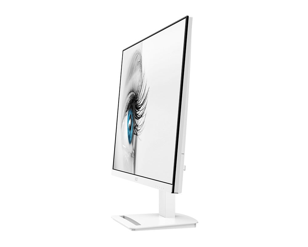 MSI Pro MP273AW 27" FHD (1920x1080) 100Hz 1ms MPRT IPS Wide View Angle Business & Productivity Monitor (White)