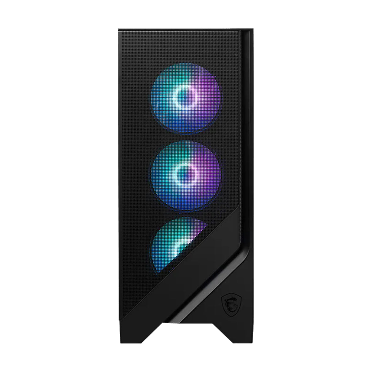 MSI MAG Forge 321R Airflow Micro-ATX Mid Tower Gaming PC Case (Black)